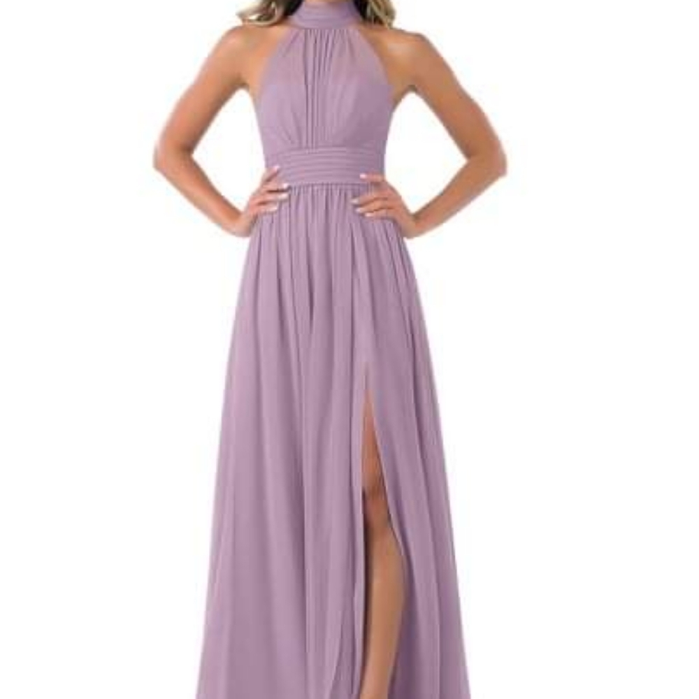 Azazie Purple Size 10 Iman